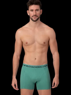 Heren 2+2-pack Boxershorts Effen-Muchachomalo Sale