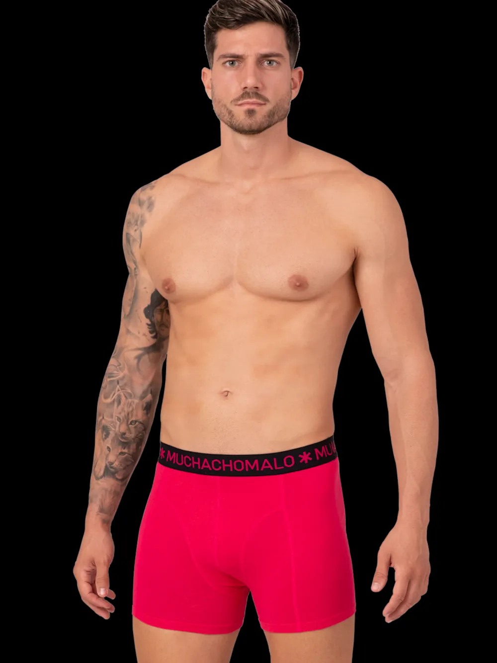 Heren 6-pack Boxershorts Effen-Muchachomalo Sale