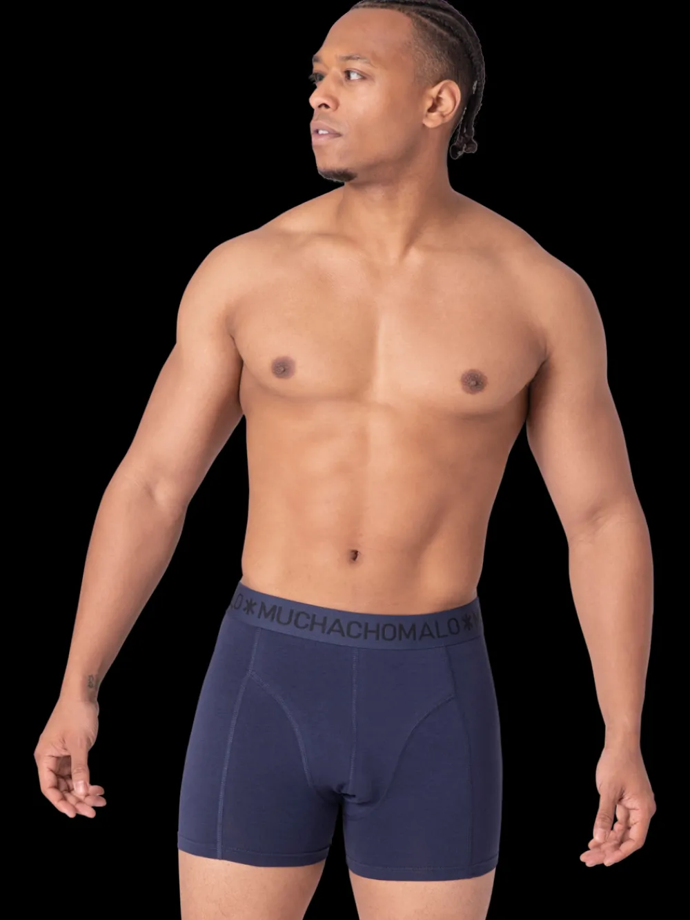 Heren 2+2-pack Boxershorts Effen-Muchachomalo Hot