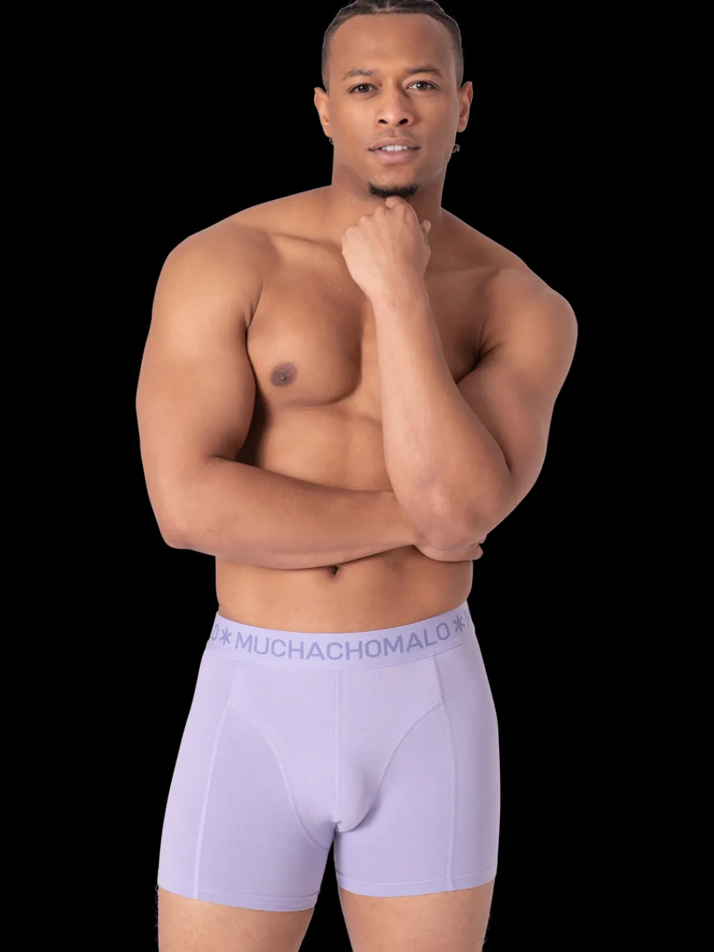 Heren 2+2-pack Boxershorts Effen-Muchachomalo Hot