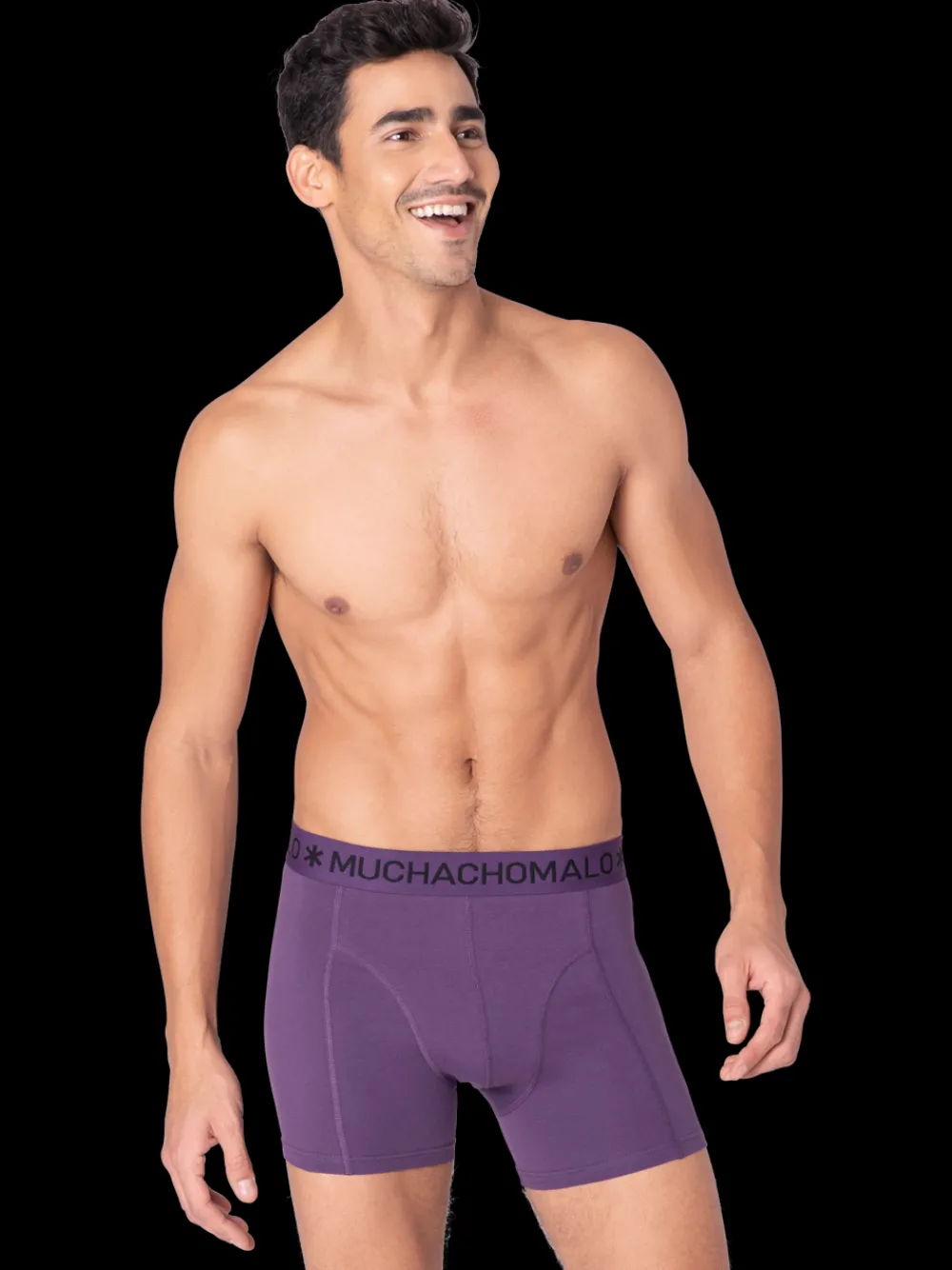 Heren 2+2-pack Boxershorts Effen-Muchachomalo Hot