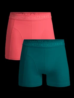 Heren 2-pack Boxershorts Effen-Muchachomalo Sale