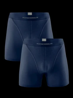 Heren 2-pack Boxershorts Effen-Muchachomalo Sale