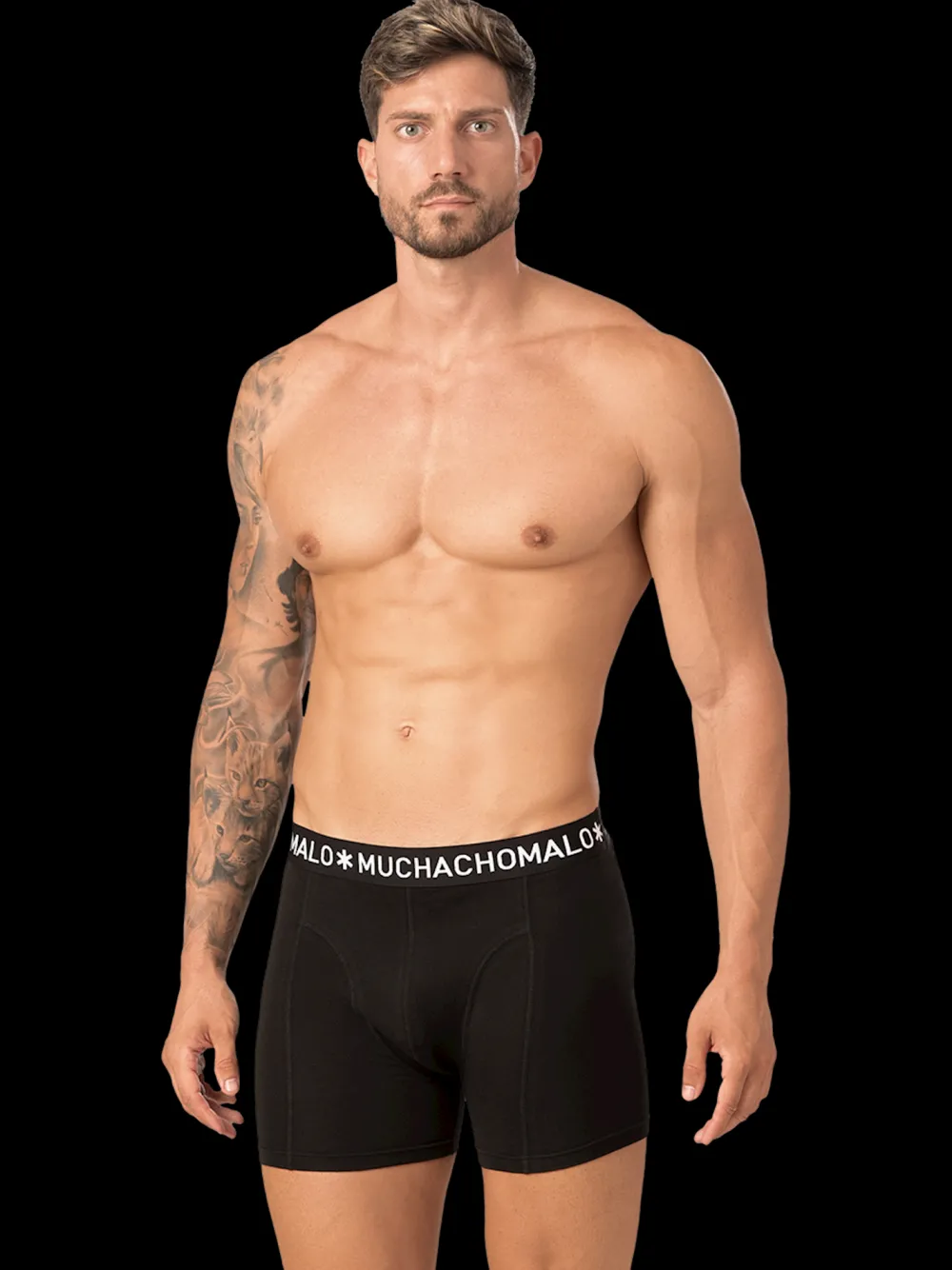 Heren 3-pack Boxershorts Effen-Muchachomalo Hot