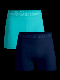 Heren 2-pack Boxershorts Effen-Muchachomalo