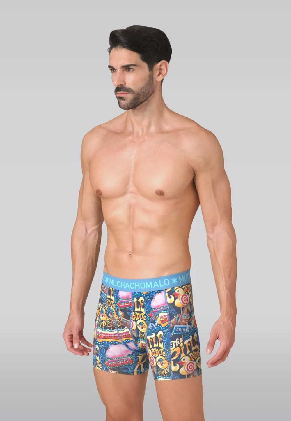 Heren 3-pack Boxershorts Funfair-Muchachomalo