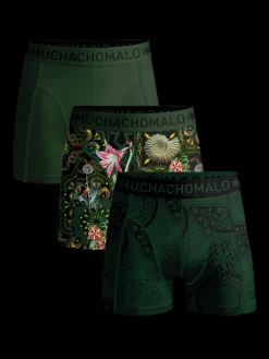 Heren 3-pack Boxershorts Geometric-Muchachomalo Outlet