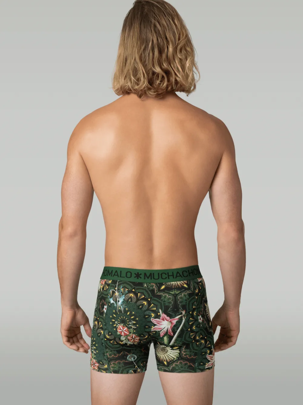 Heren 3-pack Boxershorts Geometric-Muchachomalo Outlet