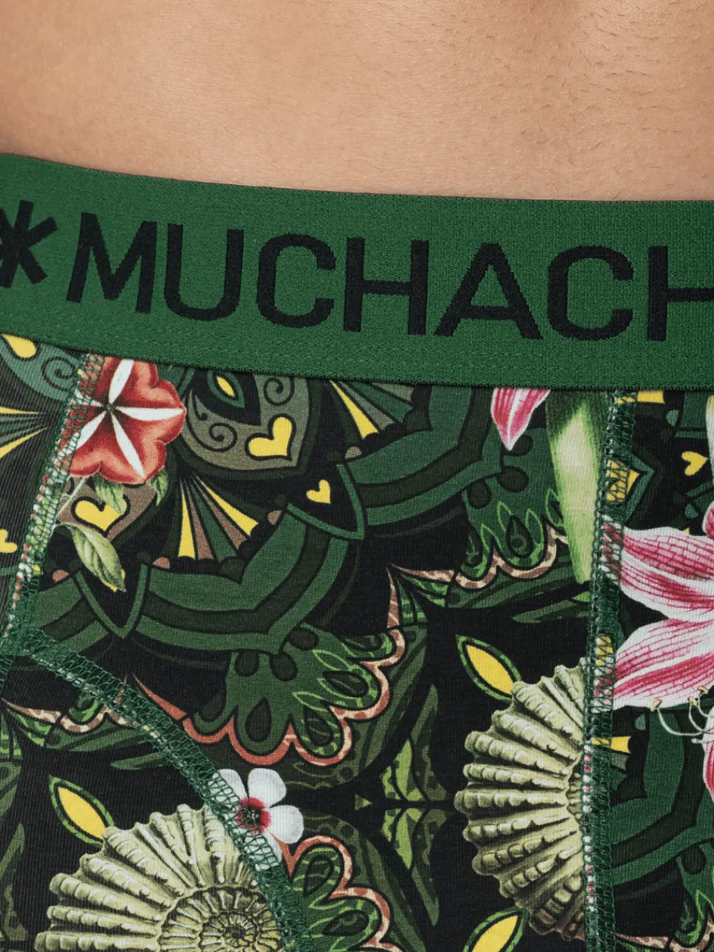 Heren 3-pack Boxershorts Geometric-Muchachomalo Outlet