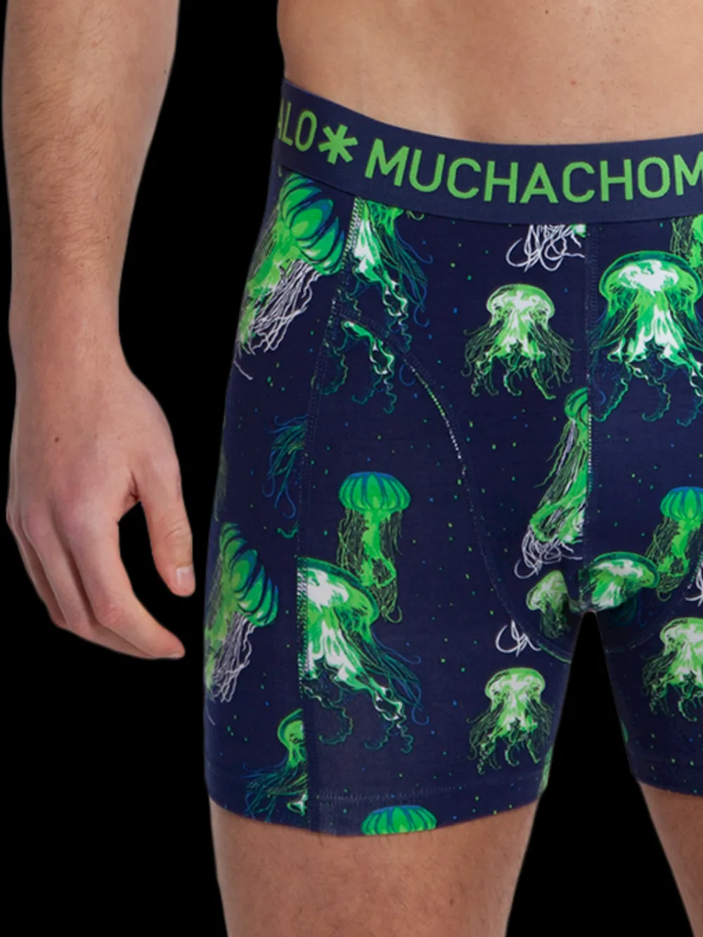 Heren 3-pack Boxershorts Jellyfish-Muchachomalo Discount