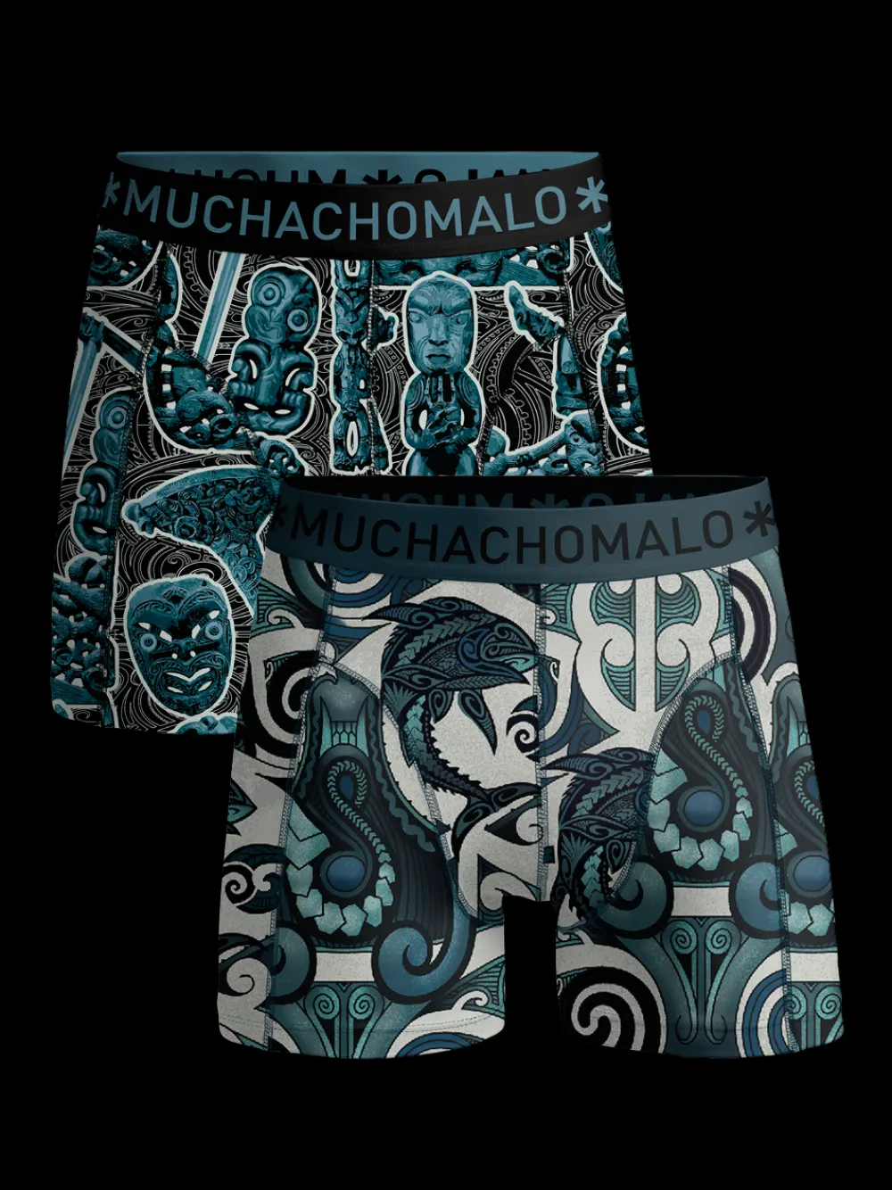Heren 2-pack Boxershorts Kirituhi-Muchachomalo