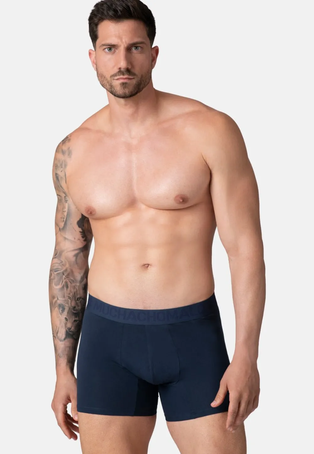 Heren 3-pack Boxershorts Licht Katoen-Muchachomalo New