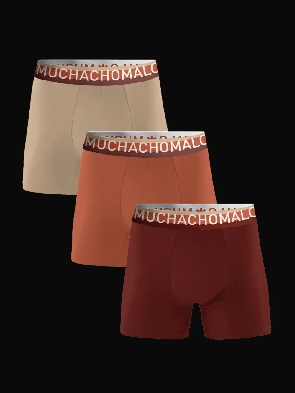 Heren 3-pack Boxershorts Licht Katoen-Muchachomalo Online