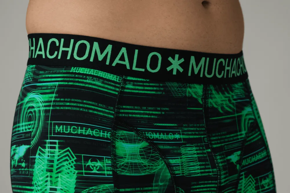 Heren 3-pack Boxershorts Microfiber-Muchachomalo Outlet