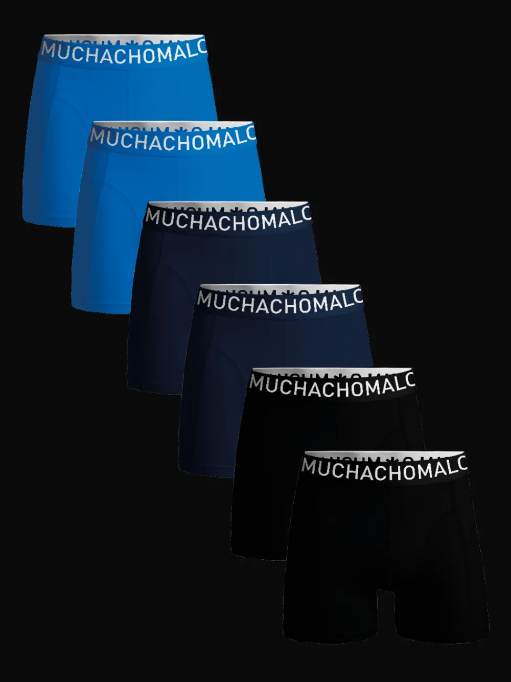 Heren 6-pack Boxershorts Microfiber-Muchachomalo Clearance
