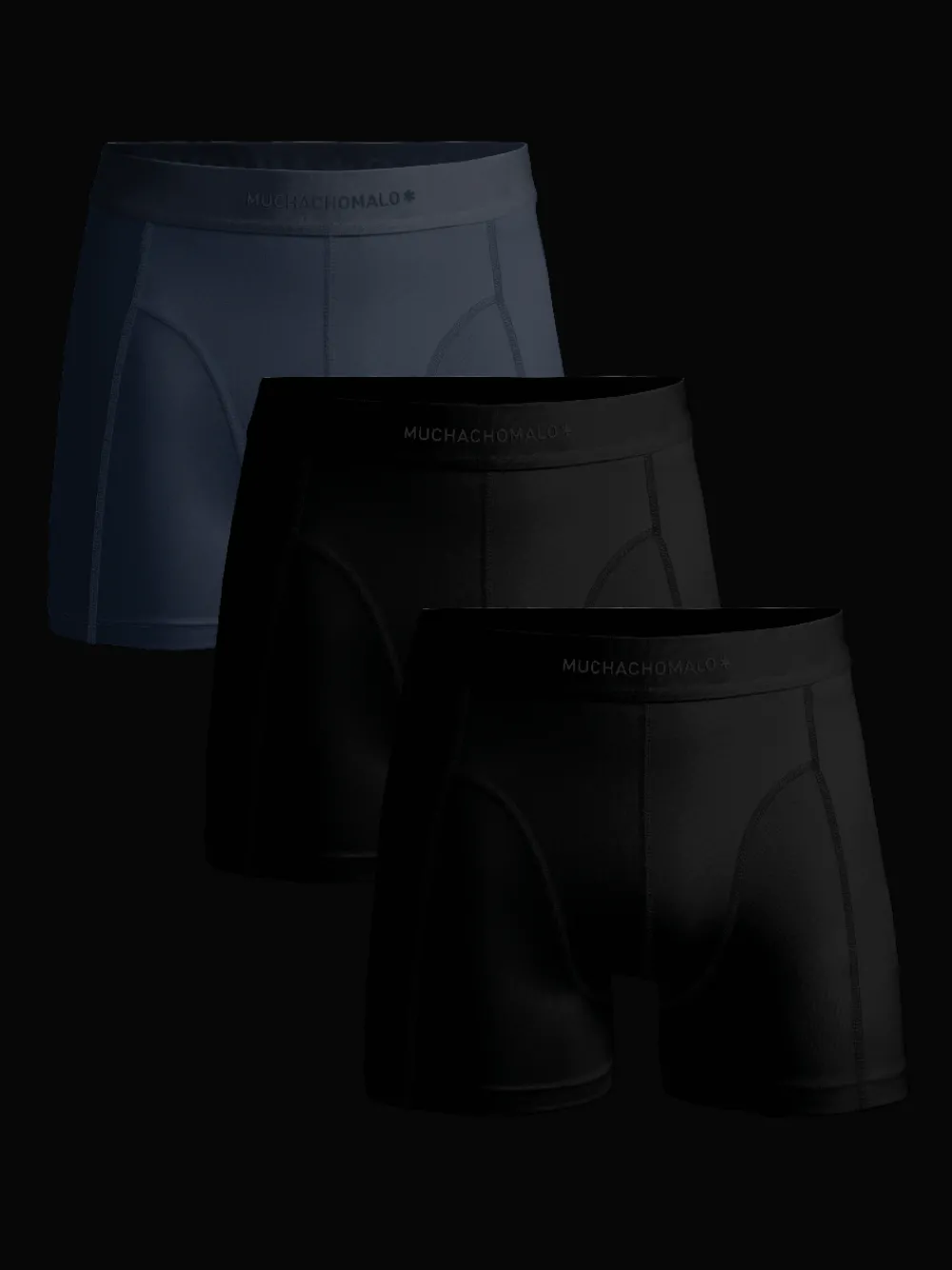 Heren 3-pack Boxershorts Pima Cotton-Muchachomalo Online