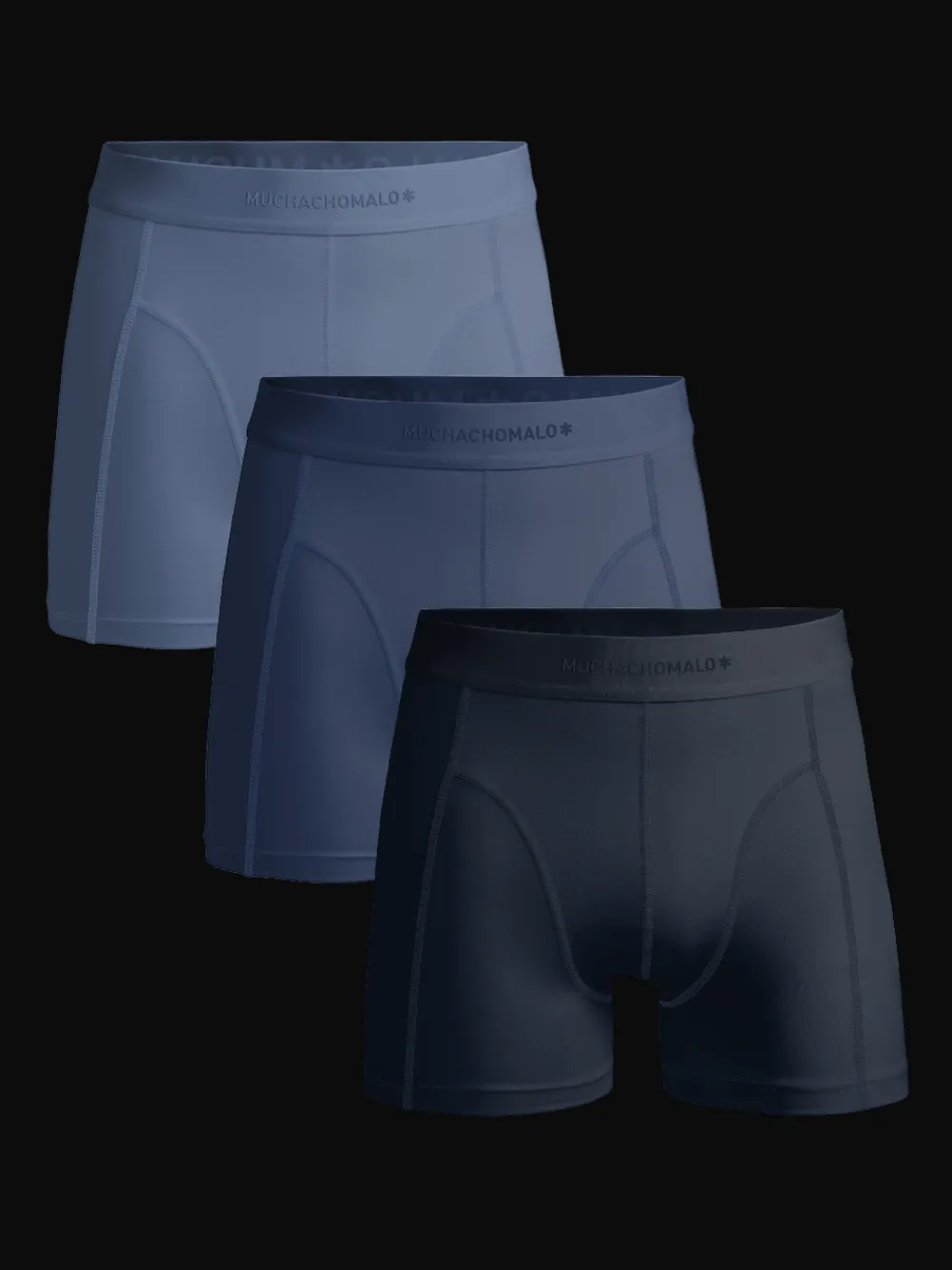 Heren 3-pack Boxershorts Pima Cotton-Muchachomalo