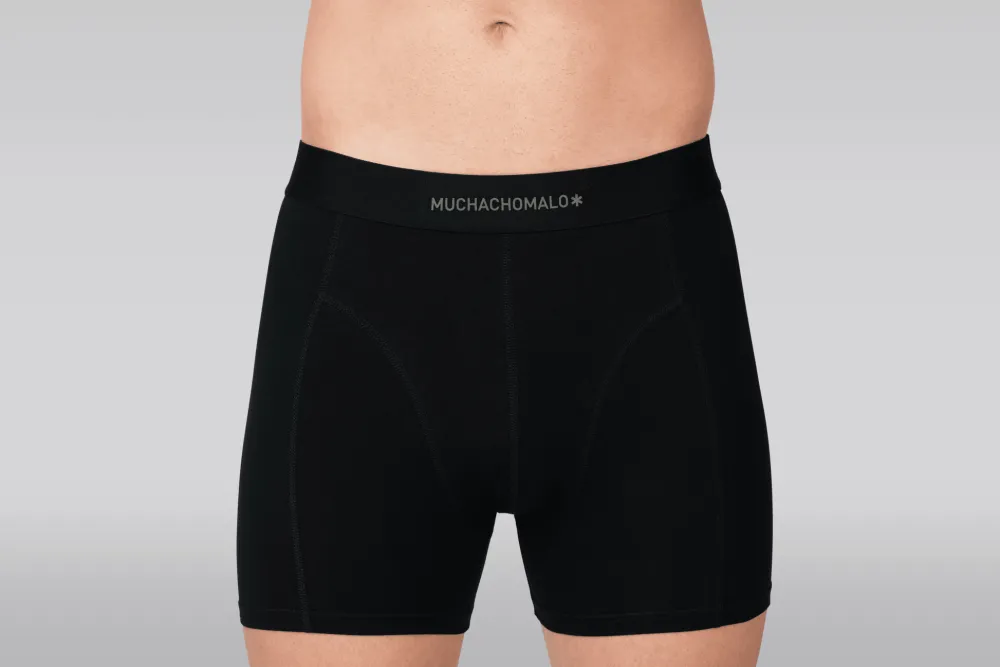 Heren 3-pack Boxershorts Pima Cotton-Muchachomalo Hot