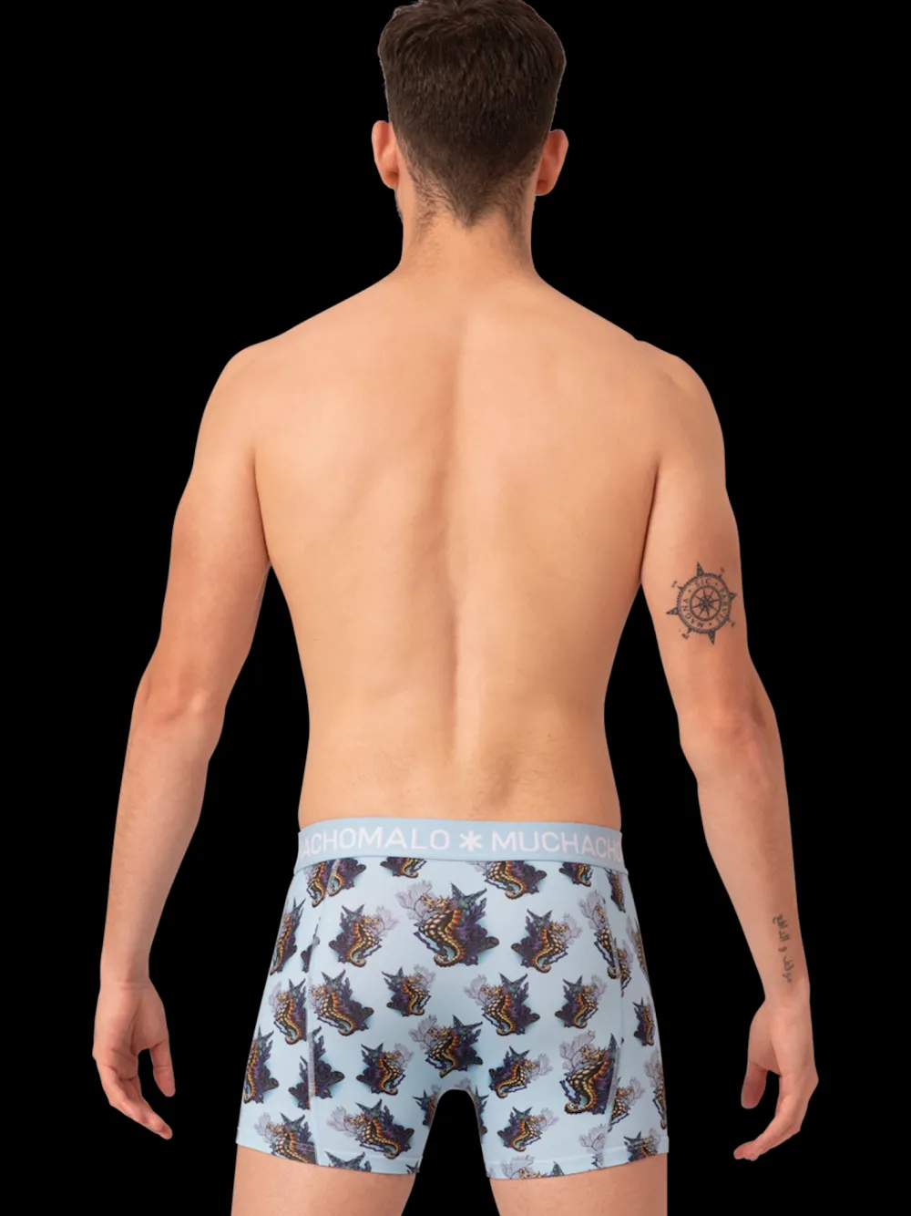 Heren 2+2-pack Boxershorts Print-Muchachomalo New