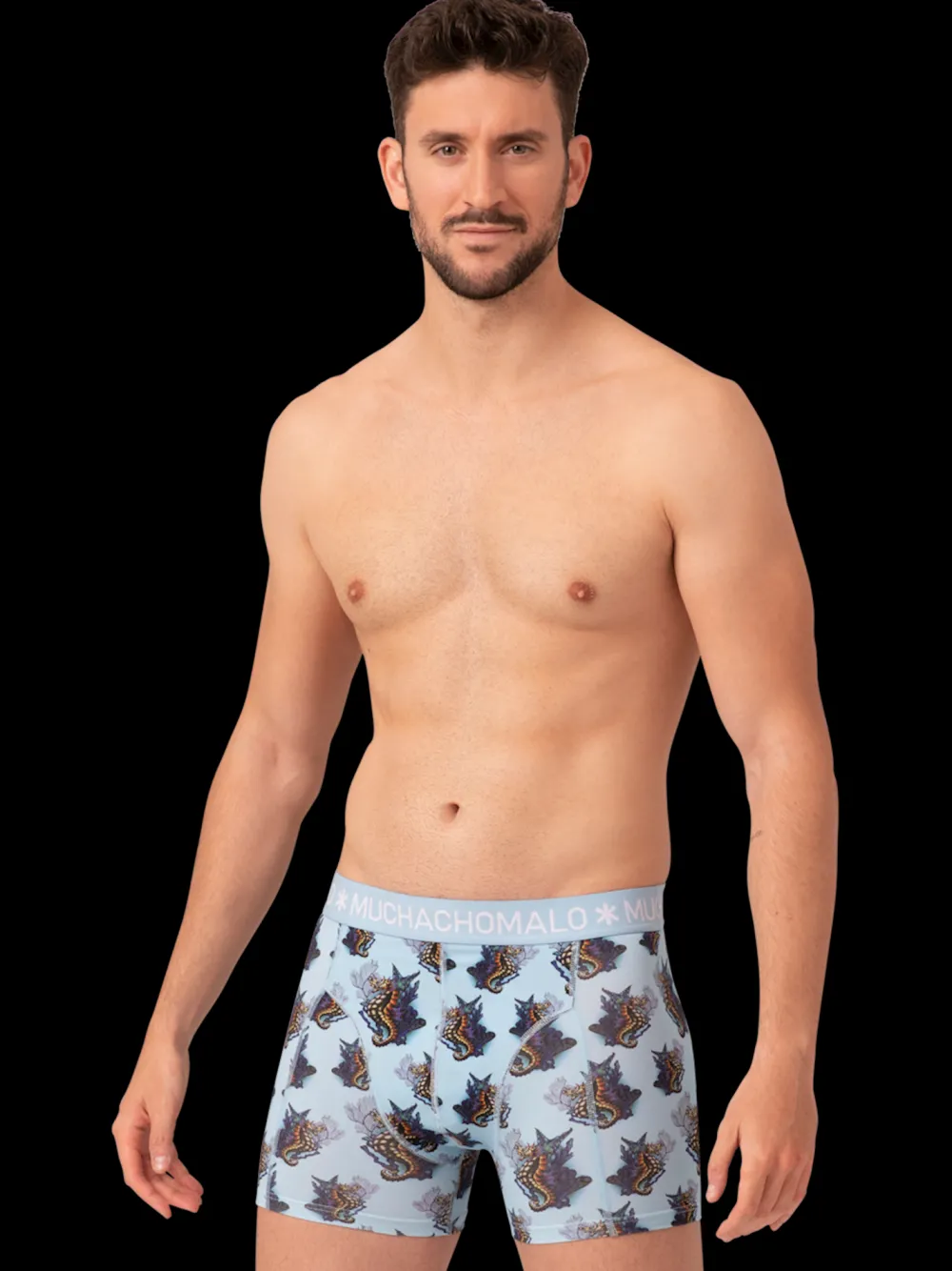 Heren 2+2-pack Boxershorts Print-Muchachomalo New