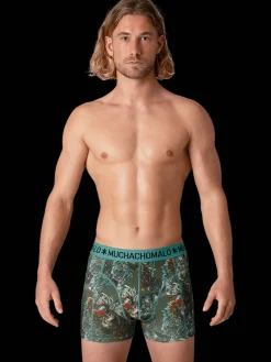 Heren 12-pack Boxershorts Print/Effen-Muchachomalo Online