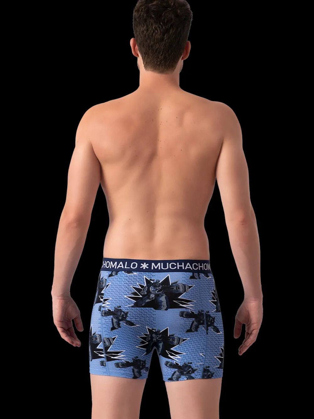 Heren 2+2-pack Boxershorts Print-Muchachomalo Discount