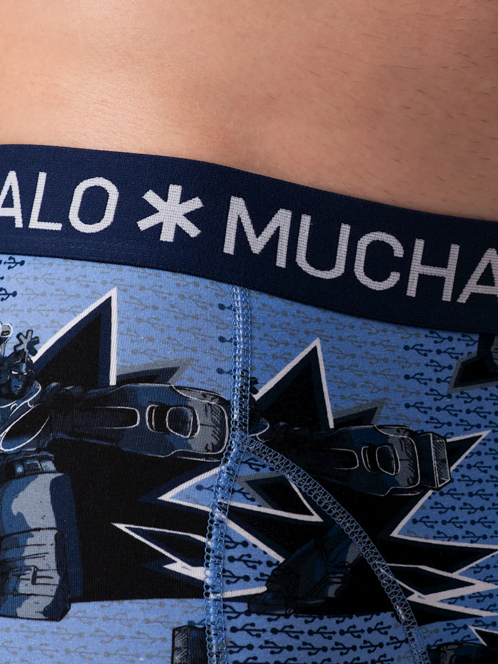 Heren 2+2-pack Boxershorts Print-Muchachomalo Discount