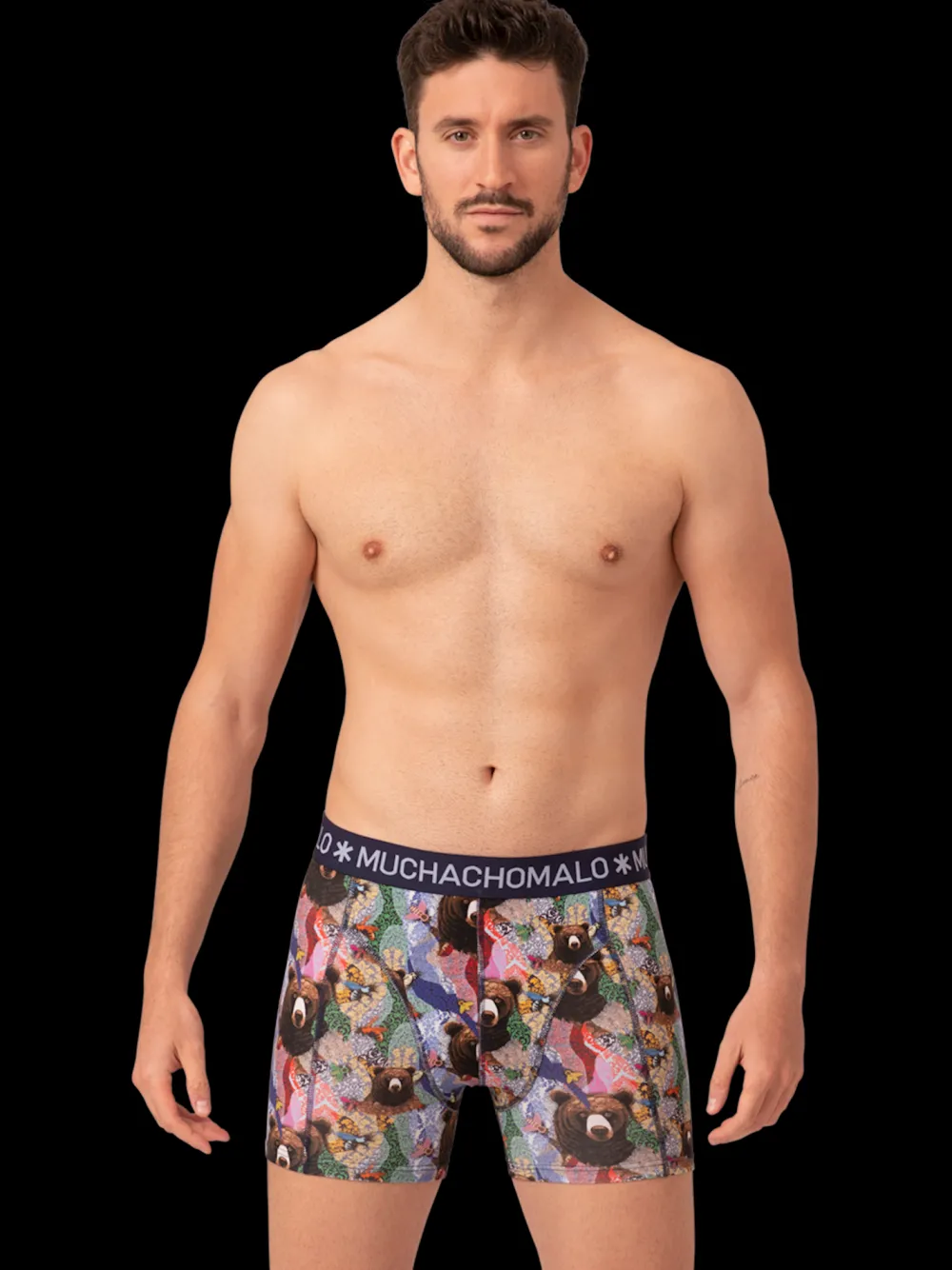 Heren 2+2-pack Boxershorts Print-Muchachomalo Hot