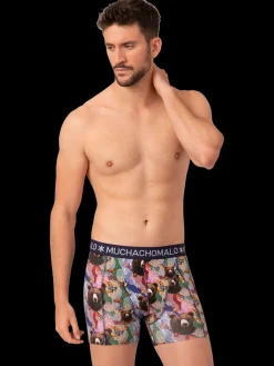 Heren 2+2-pack Boxershorts Print-Muchachomalo Hot