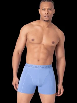 Heren 2+2-pack Boxershorts Print/Effen-Muchachomalo Online