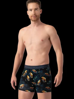 Heren 3-pack Boxershorts Print/Effen-Muchachomalo Sale