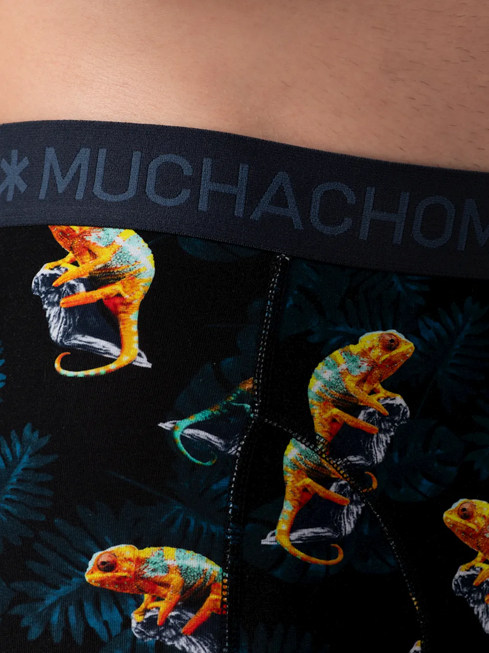 Heren 3-pack Boxershorts Print/Effen-Muchachomalo Sale