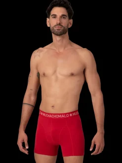 Heren 10-pack Boxershorts Print/Effen-Muchachomalo Outlet