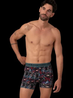 Heren 10-pack Boxershorts Print/Effen-Muchachomalo Outlet