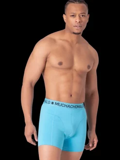 Heren 2+2-pack Boxershorts Print/Effen-Muchachomalo Best