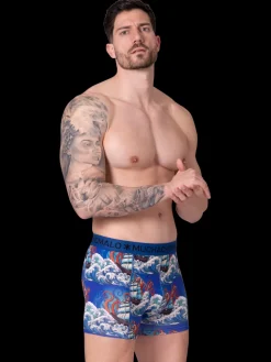 Heren 2-pack Boxershorts Water Elements-Muchachomalo Clearance