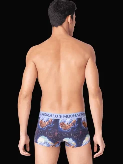 Heren 2-pack Trunks Deep Sea Mountaintops-Muchachomalo Clearance