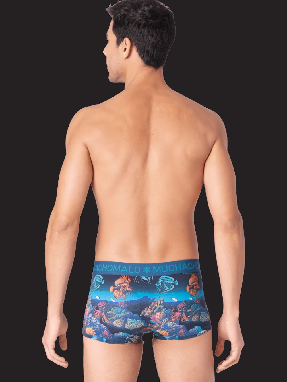 Heren 2-pack Trunks Deep Sea Mountaintops-Muchachomalo Clearance