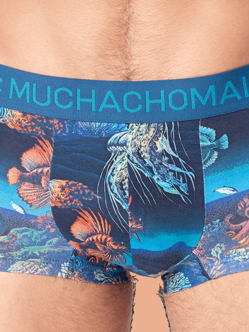 Heren 2-pack Trunks Deep Sea Mountaintops-Muchachomalo Clearance