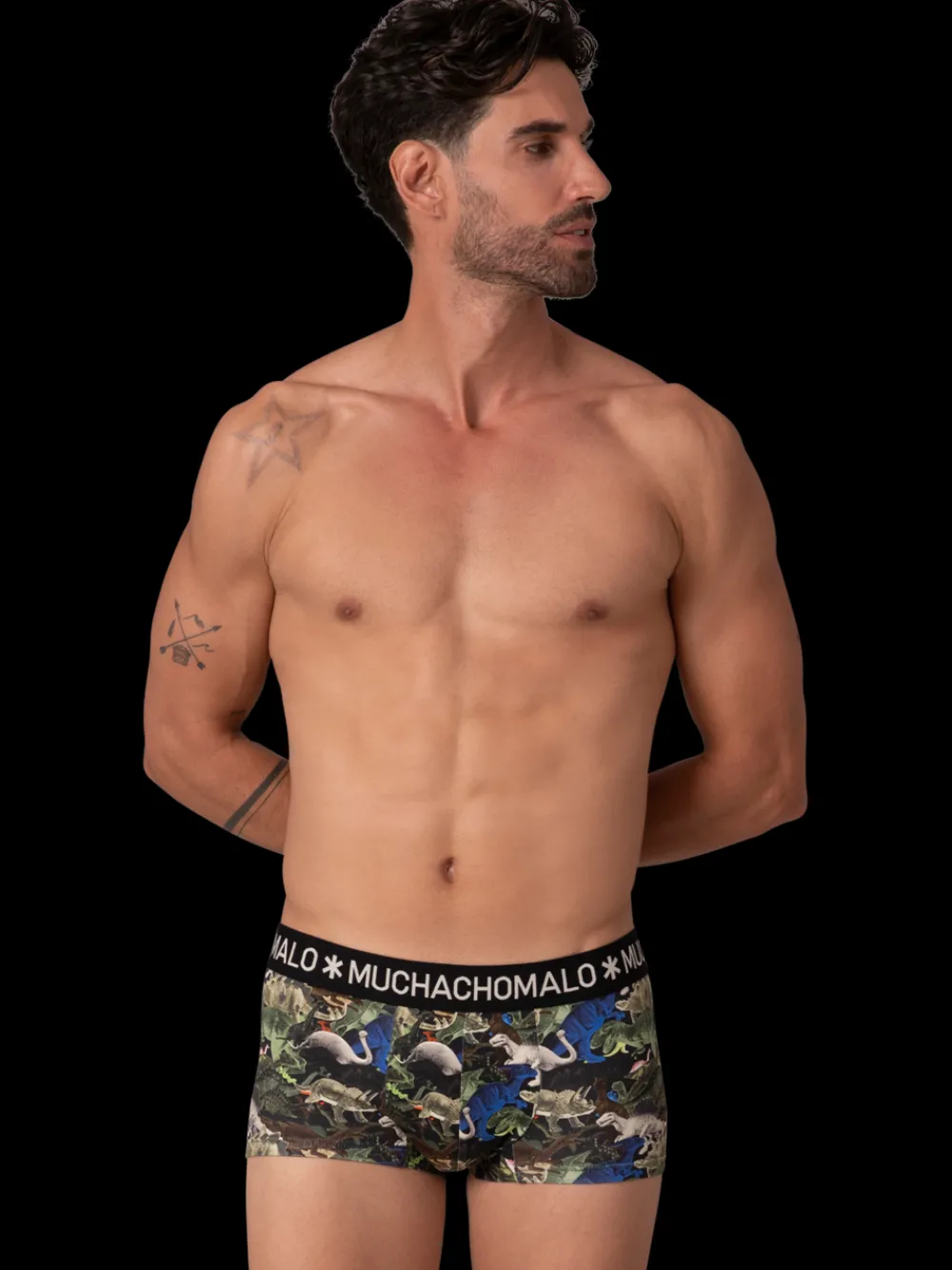 Heren 3-pack Trunks Figures-Muchachomalo Discount