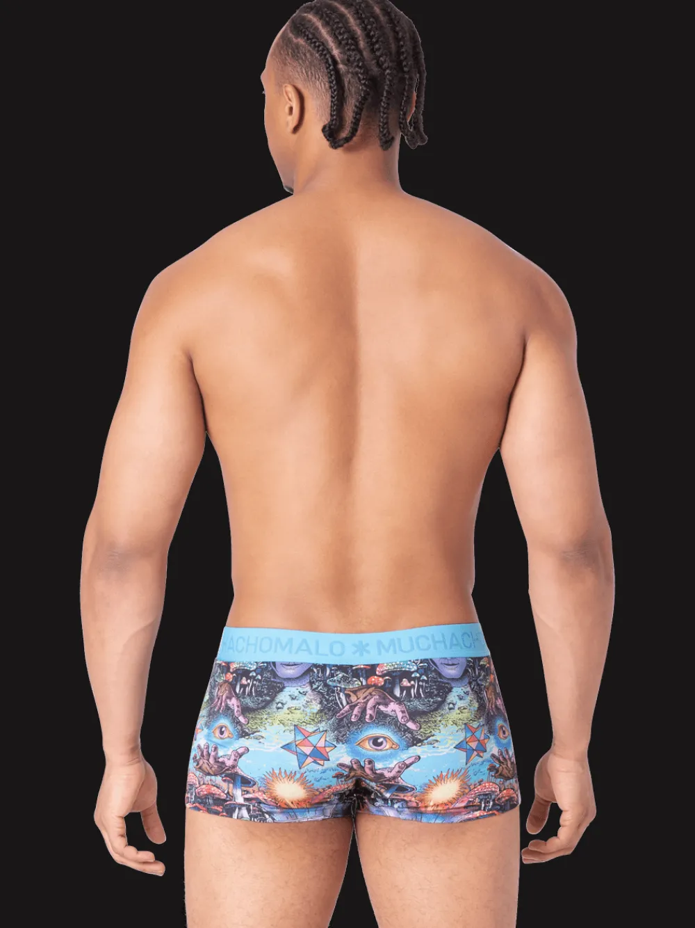 Heren 3-pack Trunks Inner Outer Space-Muchachomalo Best