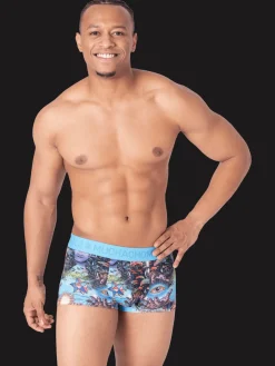 Heren 3-pack Trunks Inner Outer Space-Muchachomalo Best