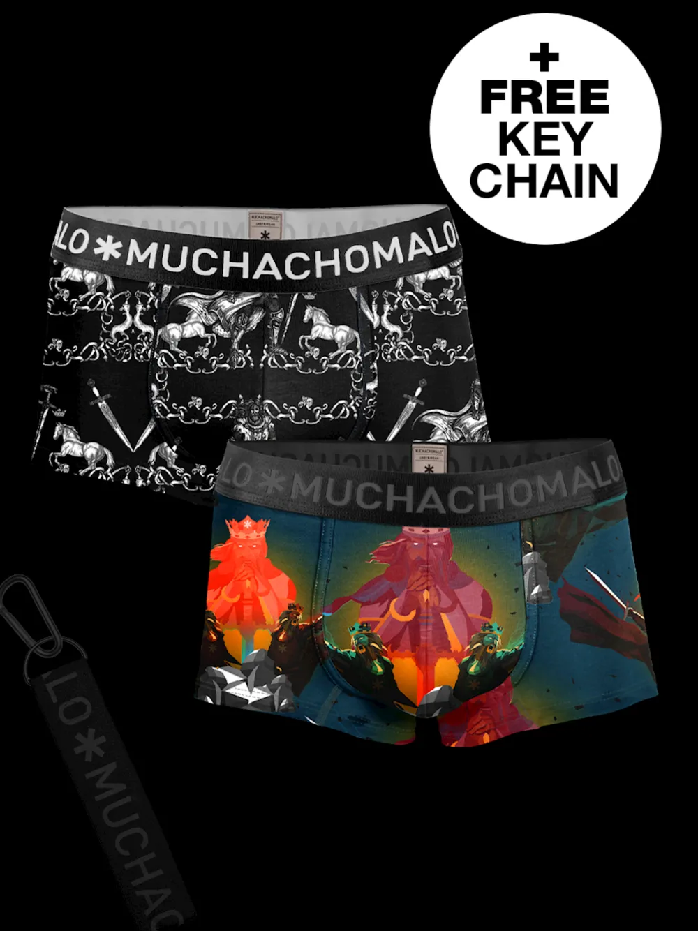 Heren 2-pack Trunks King Arthur-Muchachomalo Outlet