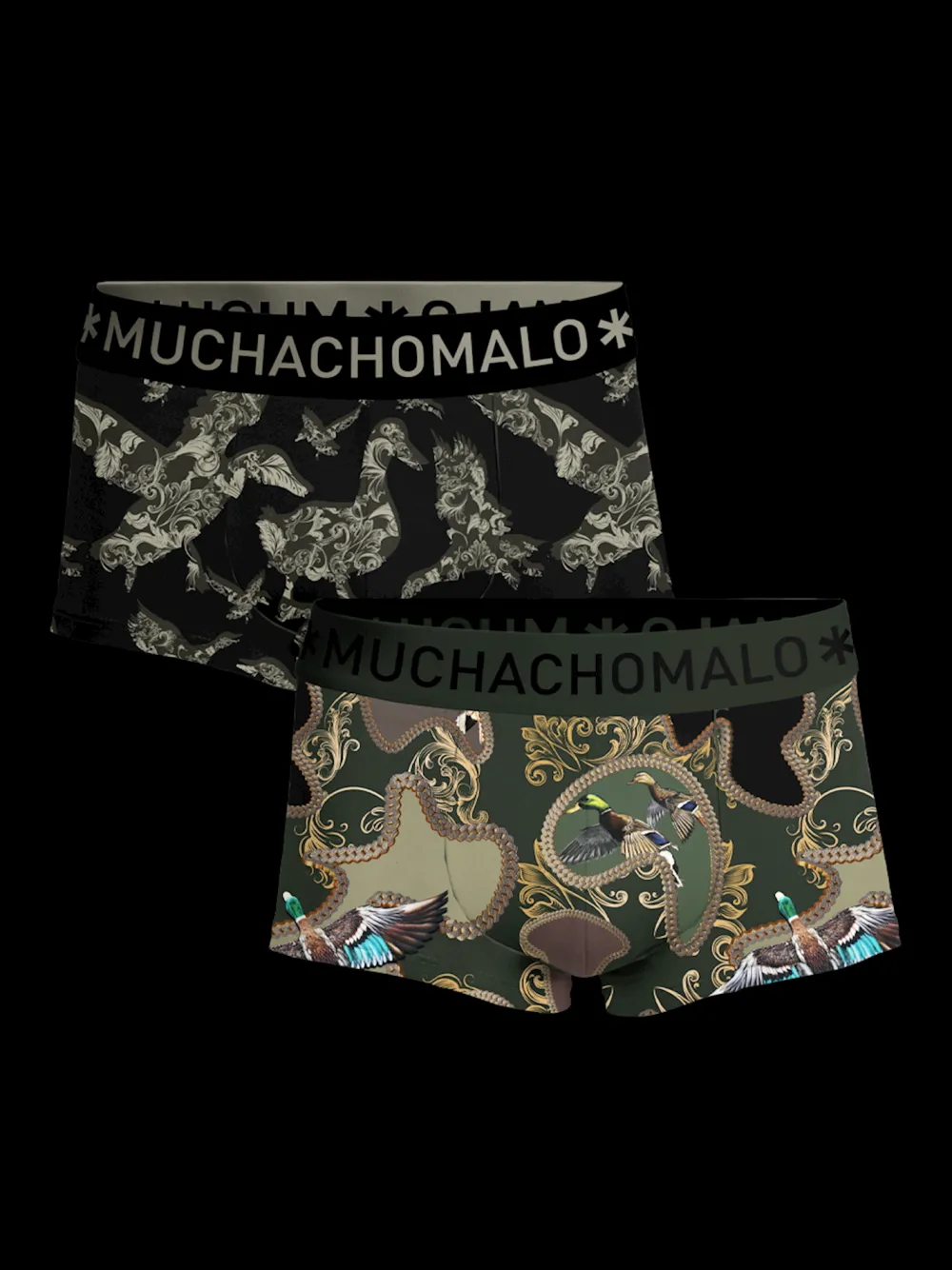 Heren 2-pack Trunks Man Duck-Muchachomalo