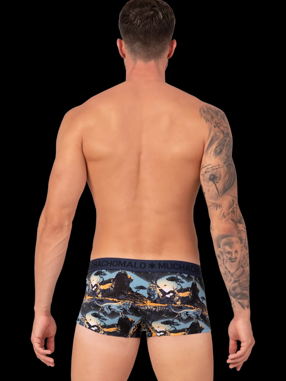 Heren 3-pack Trunks Man Lion-Muchachomalo Clearance
