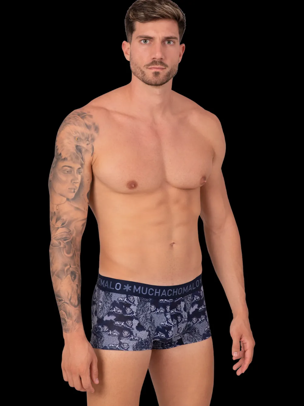 Heren 3-pack Trunks Man Lion-Muchachomalo Clearance