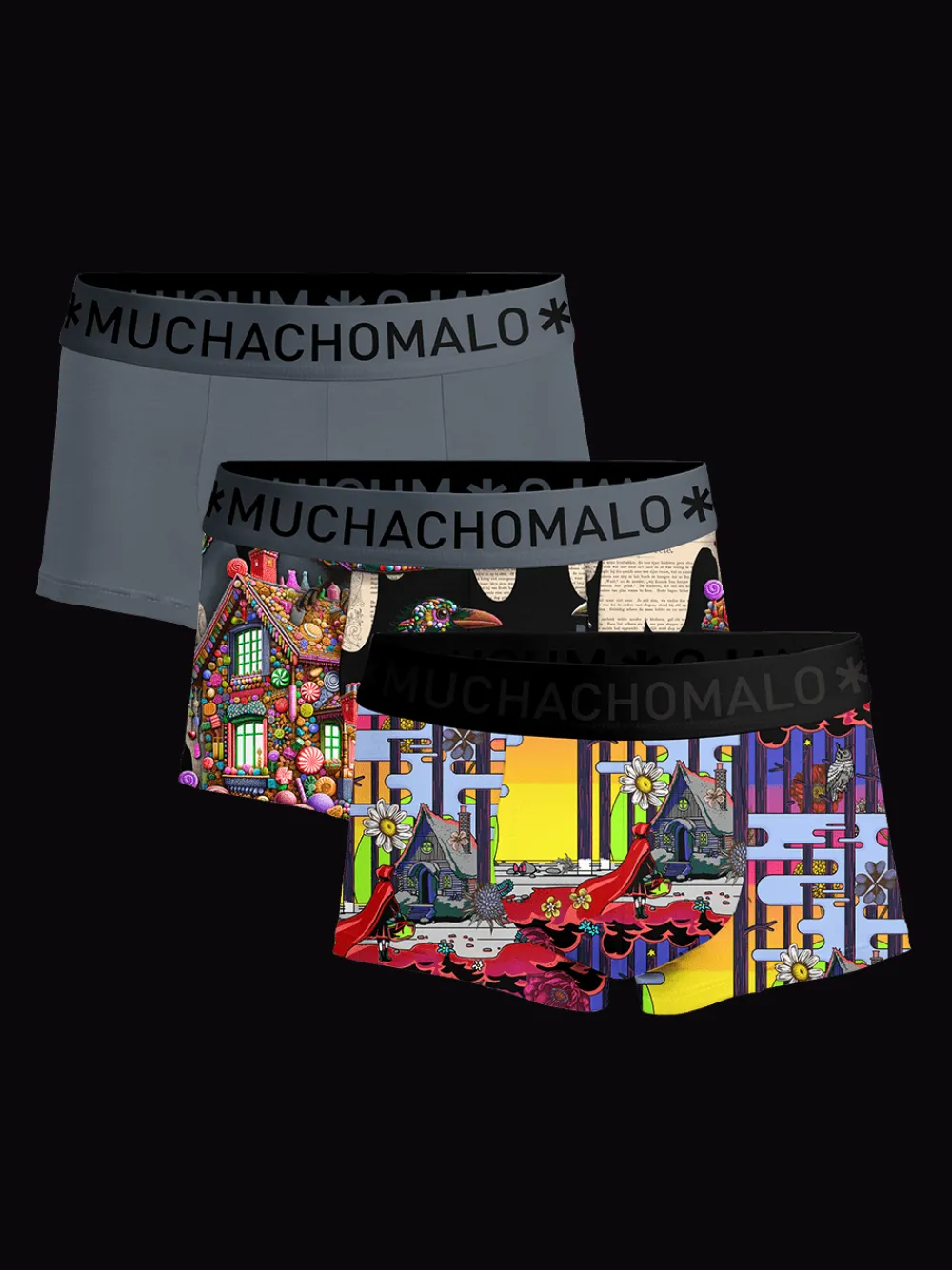 Heren 3-pack Trunks Redridinghood Hansel-Muchachomalo Hot