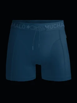 Heren Strakke zwembroek donkerblauw-Muchachomalo Outlet