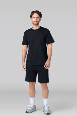 Heren Sweatshorts Zwart-Muchachomalo Hot