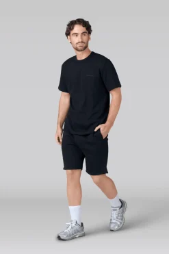 Heren Sweatshorts Zwart-Muchachomalo Hot